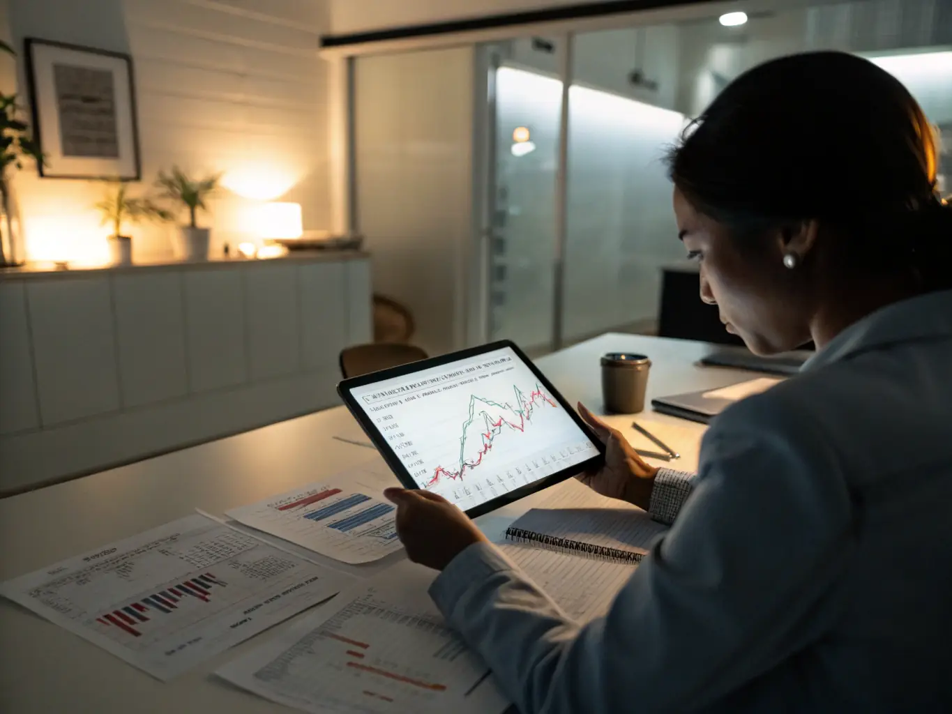 A person reviewing investment options for a specialized account, highlighting the potential for higher returns and specific financial goals.